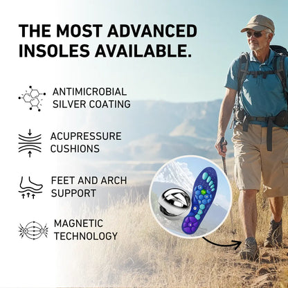 Magnetic Acupressure Insoles for Effective Pain Relief