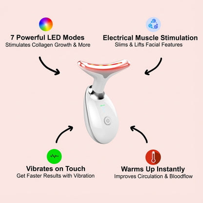 NooraWell™ - Multifunctional 7-in-1 Facial & Neck Massager