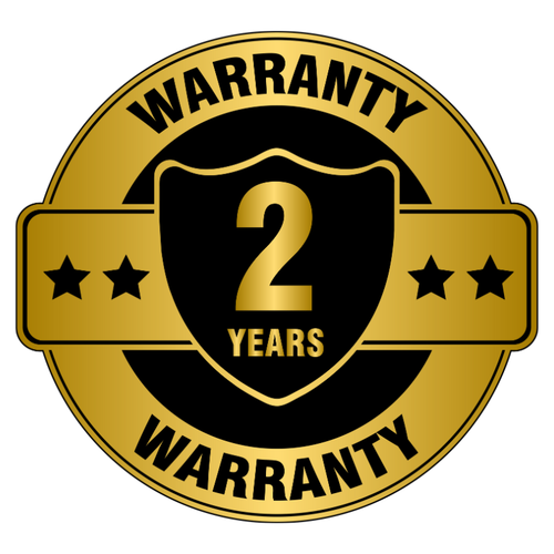 2 Years Warranty