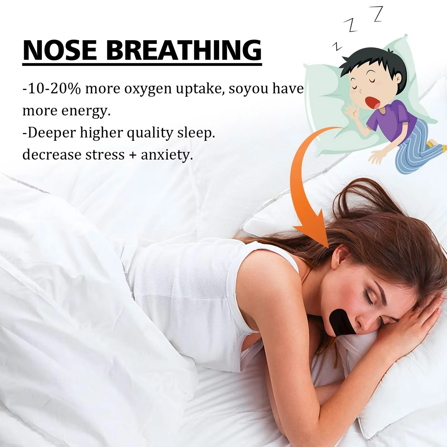 30pcs - Sleeping Mouth Tape