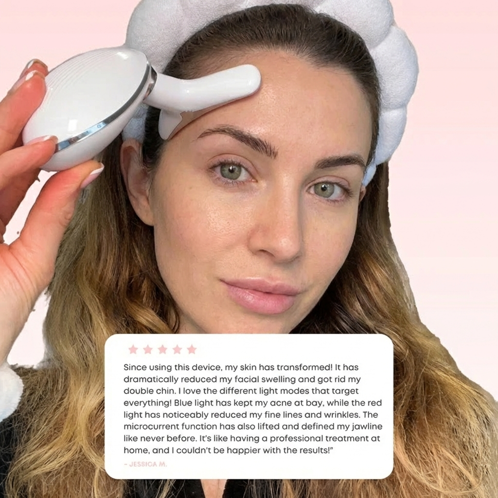 NooraWell™ - Multifunctional 7-in-1 Facial & Neck Massager